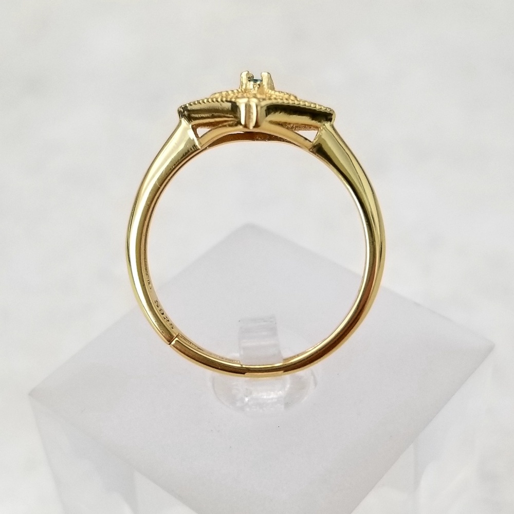 HOST PICK! Artisan Natural Emerald & Diamonds Ring - Picture 5 of 8